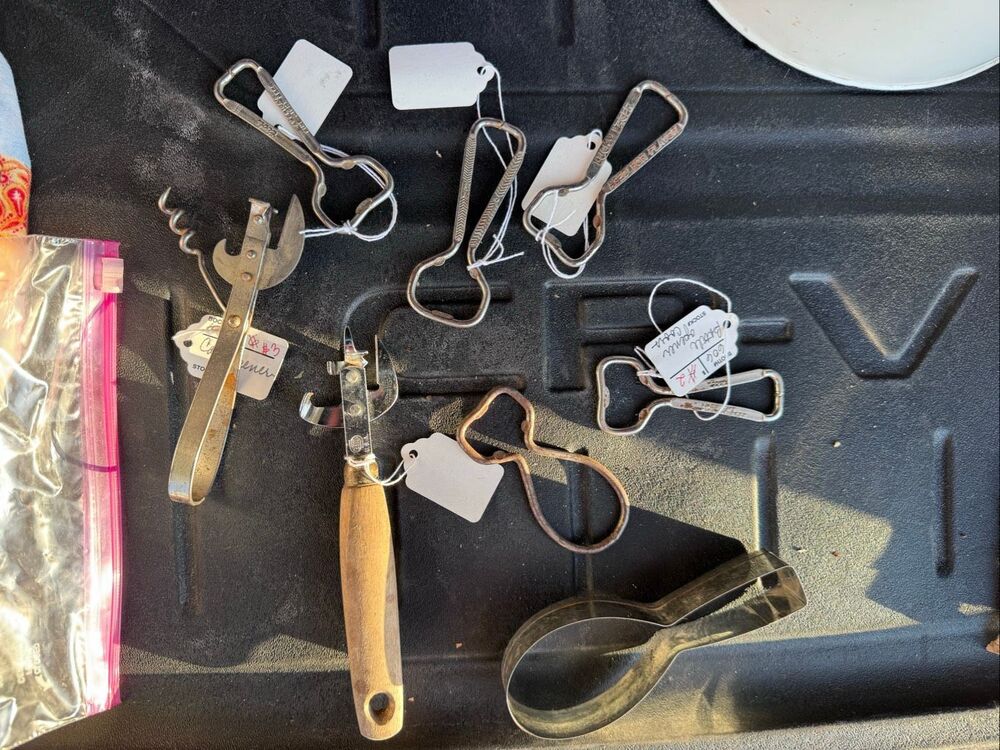 Vintage Coors bottle beer can opener bundle kitchen gadgets stainless steel Ecko
